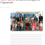 Les petits bilingues à l'aquarium